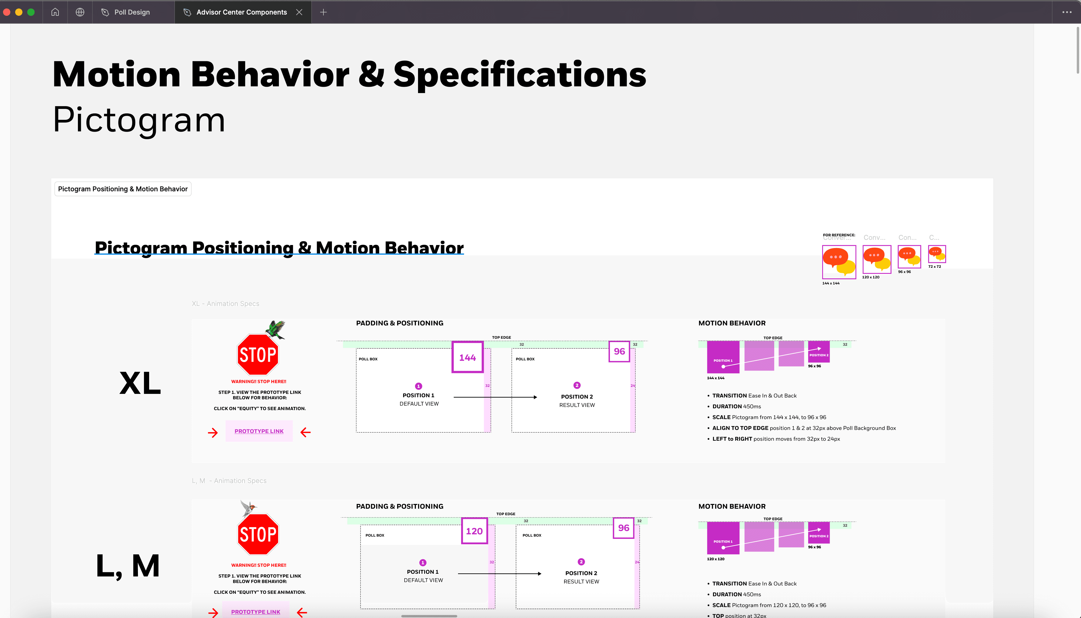 Poll Motion Behavior