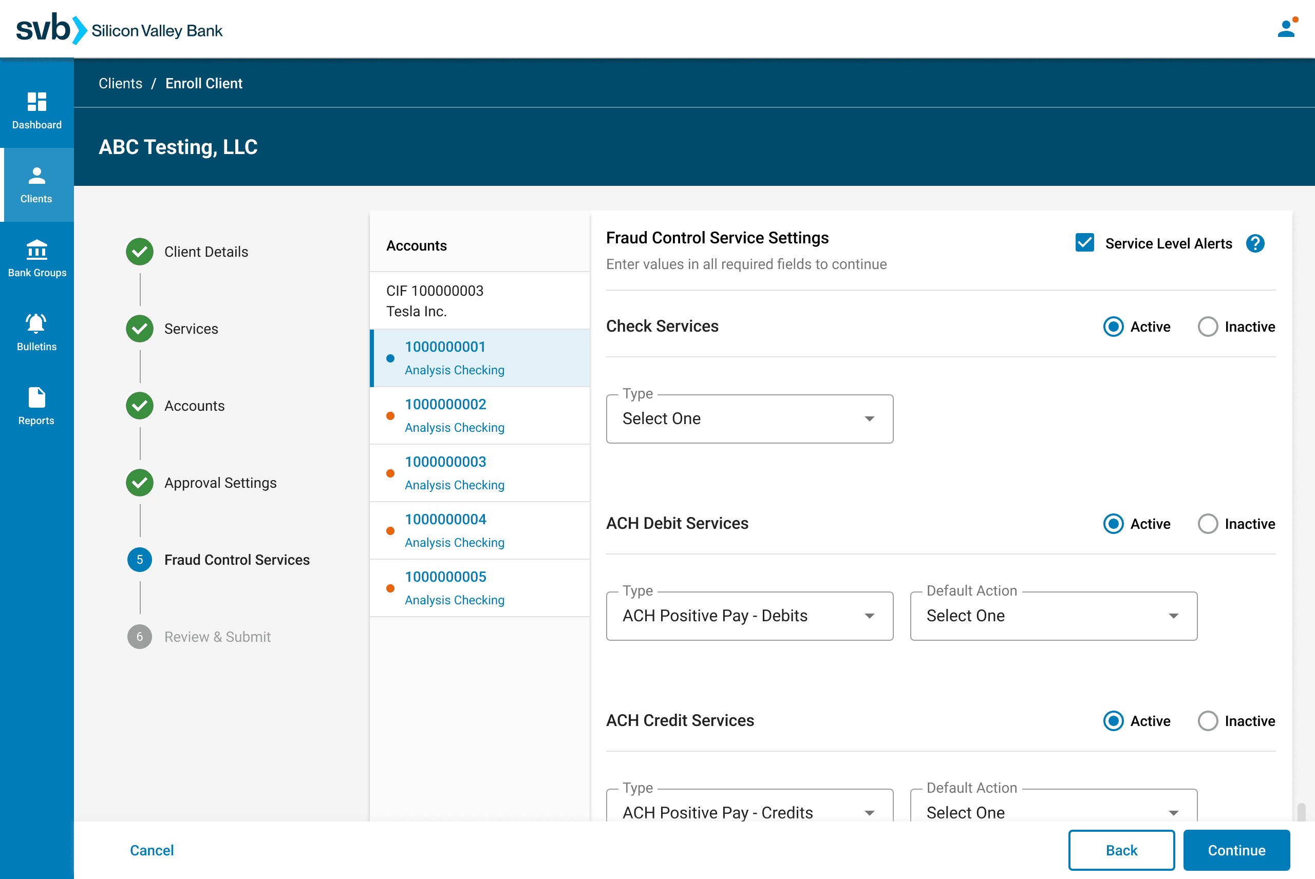SVB Online Banking preview
