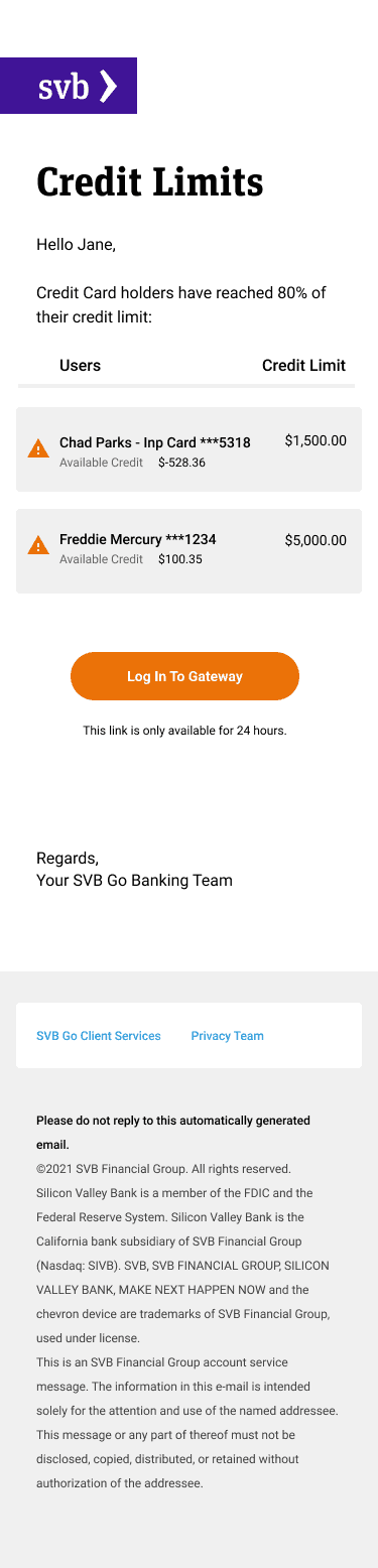 Warning Icons Mobile